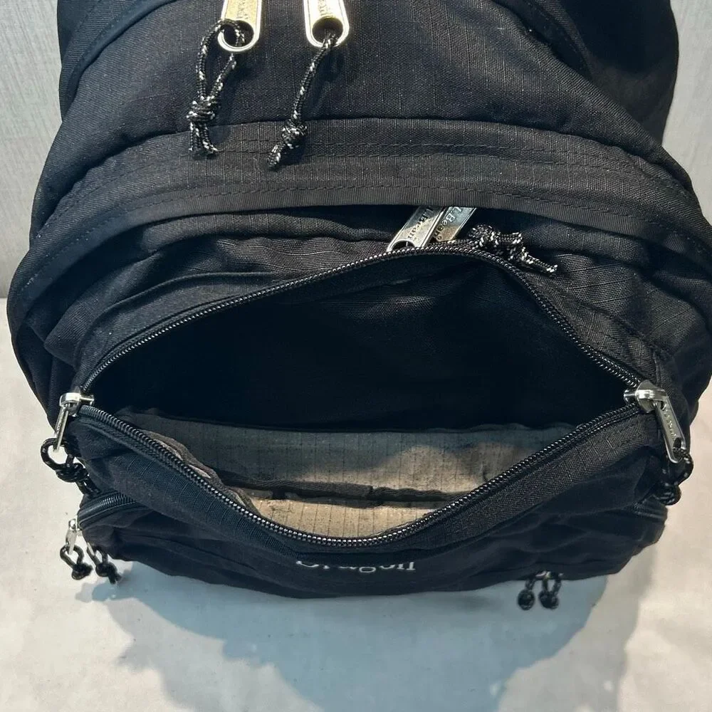 Vtg L.L. Bean Backpack Black 